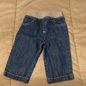 Garanimals Dark Blue Jeans with Gray Waistband